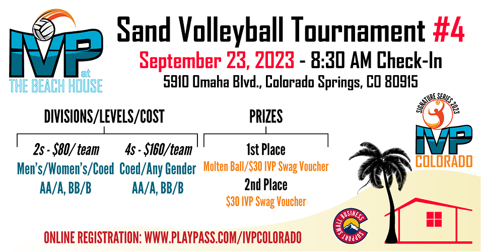 2023 IVP at the Beach House Tournament #4 - ALL SAND
